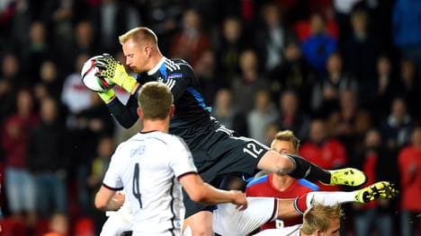 Marc-Andre ter Stegen (M.) und die deutsche U21 sind für Olympia 2016 qualifiziert