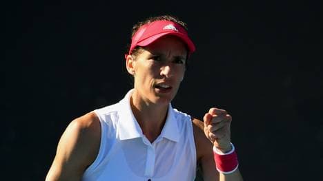 Andrea Petkovic ist bei ihrer Rückkehr auf die WTA-Tour erfolgreich