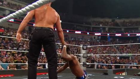 Big Cass nahm bei WWE RAW Je'Von Evans ins Visier