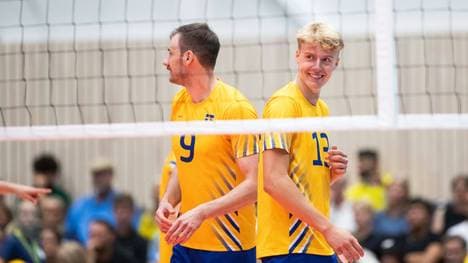 Neu in Lüneburg: Axel Enlund (r.) 