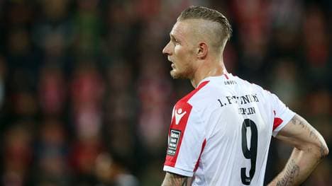 Sebastian Polter verletzte sich beim Aufwärmen in Kaiserslautern schwer