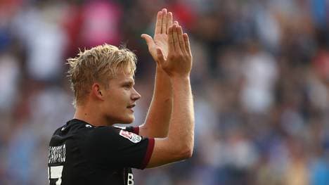 Joel Pohjanpalo hat bereits vier Treffer in der Bundesliga erzielt