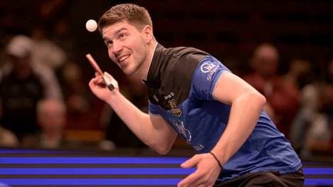 Patrick Franziska gewann sein erstes Match mit 3:0