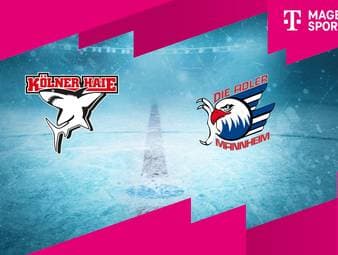 Kölner Haie - Adler Mannheim: Tore und Highlights | PENNY DEL