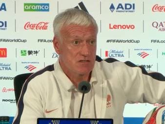 Vor dem WM-Halbfinale zwischen Frankreich und Spanien spricht Didier Deschamps über die Ausgangslage des Top-Duells. Der Nationaltrainer ordnet die Kräfteverhältnisse beider Teams ein und überrascht mit seiner Antwort.