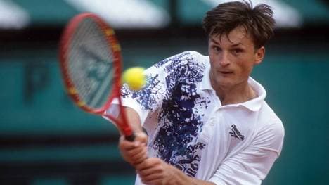 Alexander Wolkow schaltete 1990 bei den US Open Stefan Edberg aus