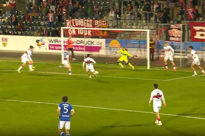 VfB Stuttgart II - Energie Cottbus (Highlights)