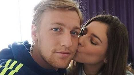 Emil Forsberg und seine Frau Shanga kennen sich bereits seit über 15 Jahren