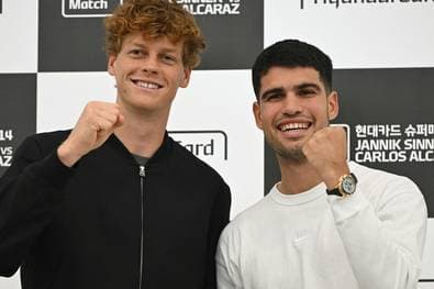 Alcaraz jubelt über Sieg gegen Sinner