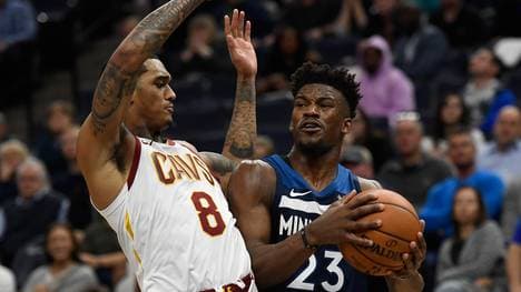 Jimmy Butler steuerte 33 Punkte zum Sieg der Timberwolves gegen die Cavaliers bei
