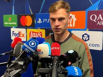 Joshua Kimmich hebt die Reaktion der Bayern nach dem zwischenzeitlichen 2:5-Rückstand positiv hervor und versprüht Optimismus für das Rückspiel.
