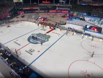 Beim 5:1-Sieg im "NHL Winter Classic" war New Yorks Mika Zibanejad der überragende Spieler gegen die Florida Panthers und stellte dabei einen neuen Freiluftspiel-Rekord auf.