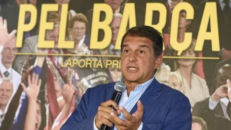Joan Laporta stellt sich  zur Wahl