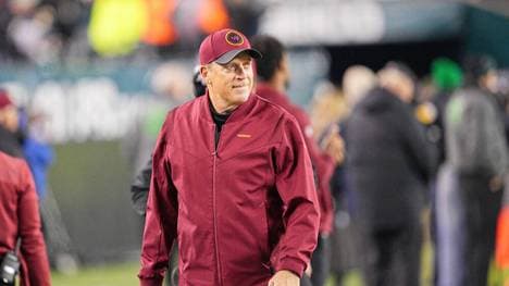 Jack Del Rio ist seit 2020 als Defensive Coordinator bei den Washington Commanders im Dienst