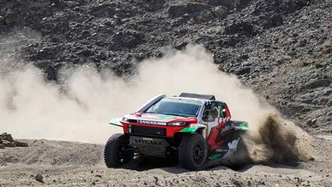 Yazeed Al-Rajhi und Beifahrer Timo Gottschalk gehen bei der Dakar als Titelverteidiger an den Start