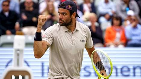 Matteo Berrettini will ins Endspiel von Stuttgart