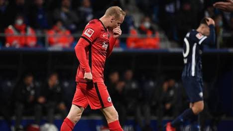 Sebastian Rode war offenbar mit der Einstellung einiger Teamkollegen nicht zufrieden