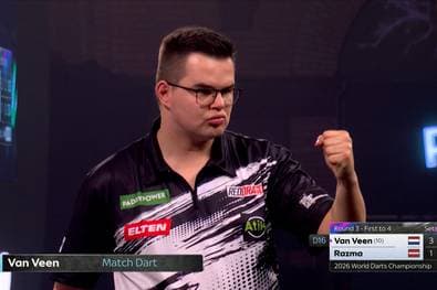 In Style! Darts-Juwel mit Highfinish ins Achtelfinale