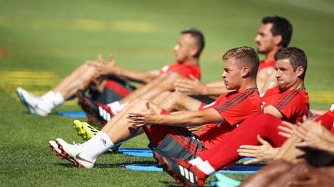 FC Bayern Muenchen Training Session