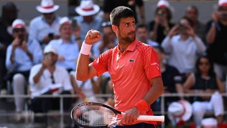 Novak Djokovic hat die Chance auf einen historischen Erfolg in Paris