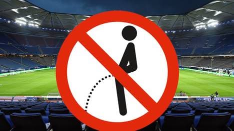Wildpinkler ärgern den Hamburger SV