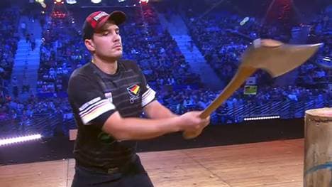 Robert Ebner lieferte vor allem in der Disziplin Stock Saw eine gute Leistung ab