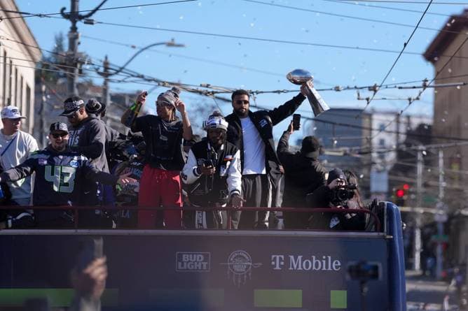 Ausnahmezustand bei Super-Bowl-Parade