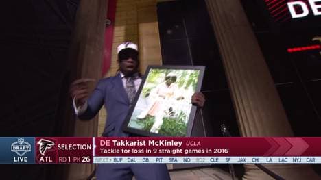 Takkarist McKinley würdigte seine Großmutter