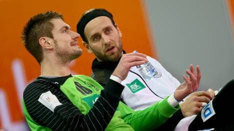 Carsten Lichtlein (l.) fährt zur EM - Silvio Heinevetter bleibt daheim