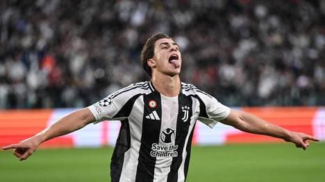 Kenan Yildiz traf traumhaft für Juve