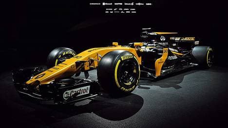 Mit diesem schwarz-gelben Auto wird Nico Hülkenberg in die kommende Saison gehen