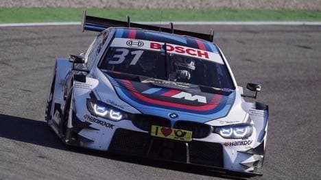 Tom Blomqvist startet zum zweiten Mal in der DTM-Saison 2017 von der Pole
