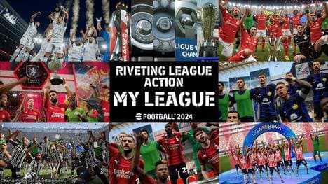 Mit MyLeague enthüllt Konami einen neuen Spielmodus für die hauseigene Fußballsimulation eFootball 2024