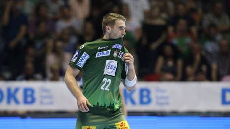 Lukas Mertens verletzt sich gegen die Rhein-Neckar Löwen schwer am Knie