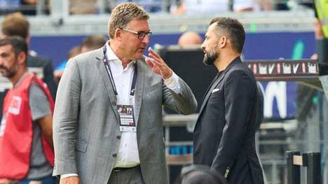 Axel Hellmann mit Hasan Salihamidzic