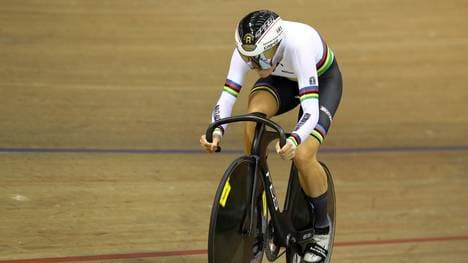 Miriam Welte (Bild) und Emma Hinze kämpfen bei der Bahnrad-WM um Bronze