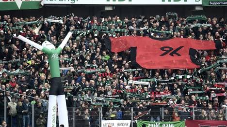 Fankurve von Hannover 96