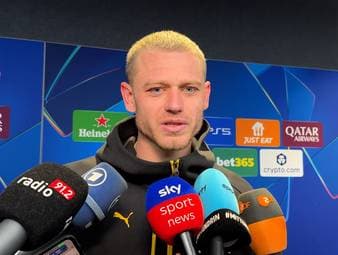 Borussia Dortmund ist bei der Niederlage bei Tottenham Hotspur chancenlos. BVB-Verteidiger Julian Ryerson sieht zwei unterschiedliche Halbzeiten.