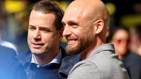 Lars Ricken und Ole Book wollen mit dem BVB angreifen