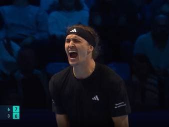 Alexander Zverev überzeugt bei seinem Auftaktsieg gegen den US-Amerikaner Ben Shelton beim Prestige-Turnier. 