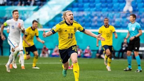 Emil Forsberg verwandelte den entscheidenden Elfmeter