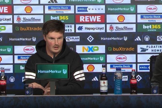 So ging der HSV auf der PK mit dem Thema Kuntz um