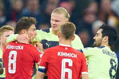 Rot, Zoff, Fehlschuss, Fan-Häme: Haalands Brennpunkt-Abend