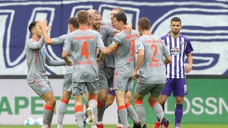 Der SC Paderborn schießt Aue ab und ist jetzt Spitzenreiter