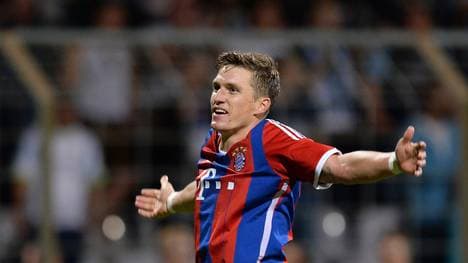 Tobias Schweinsteiger ist der ältere Bruder von Bastian Schweinsteiger TSV 1860 Muenchen II v FC Bayern Muenchen II - Regionalliga Bayern