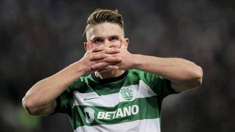 Stürmer-Star Viktor Gyökeres von Sporting Lissabon macht in dieser Saison mit Toren wie am Fließband auf sich aufmerksam