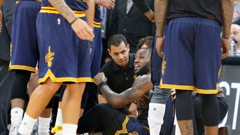 LeBron James erzielte 17 Punkte für Cleveland