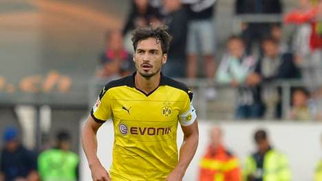 Mats Hummels steht noch bis 2017 bei Borussia Dortmund unter Vertrag