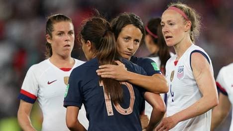 Frankreich ist bei der Heim-WM an den USA gescheitert