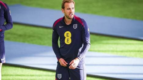 Trainierte nur im Indoor-Bereich: Harry Kane